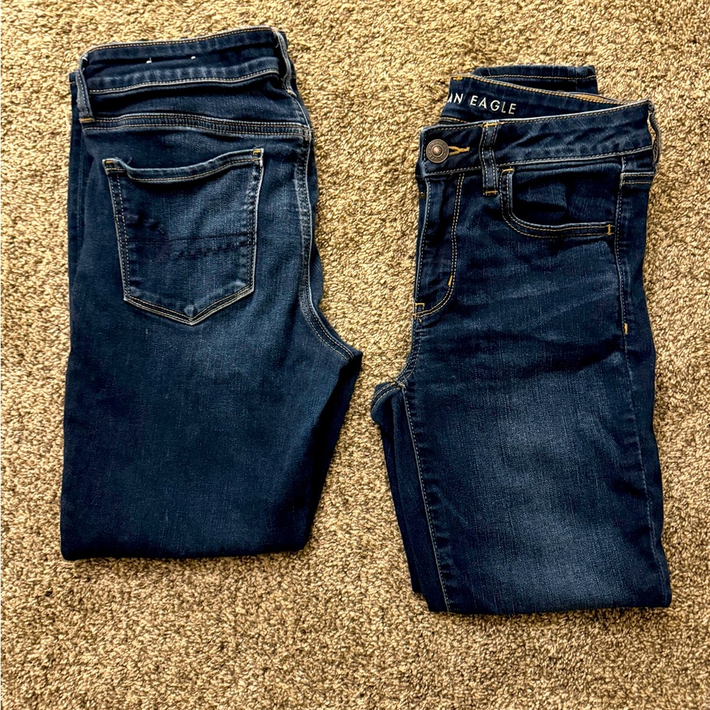 American Eagle jeggings in size 8 P